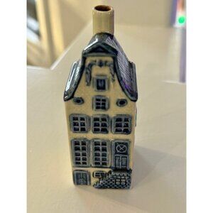 Blue Delft KLM Airline Bols Royal Distilleries Holland House # 9 Empty Vintage